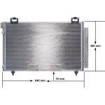 Kondensator, Klimaanlage AC 814 000S Kondensator, Klimaanlage AC 814 000S