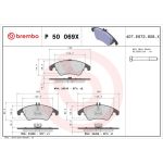BREMBO Bremsklötze Xtra VA P 50 069X BREMBO Bremsklötze Xtra VA P 50 069X