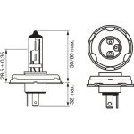 R2H 12V 45/40W PURE LIGHT HALOGEN 1987302021 R2H 12V 45/40W PURE LIGHT HALOGEN 1987302021