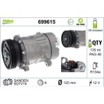 699615 Valeo Kompressor 699615 699615 Valeo Kompressor 699615