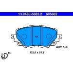 ATE Bremsbelagsatz 13.0460-5682.2 ATE Bremsbelagsatz 13.0460-5682.2