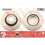 Bremsscheibe Vw P. Touareg 3.0-4.2 V8 10- Pr beschichtet DF6696S Bremsscheibe Vw P. Touareg 3.0-4.2 V8 10- Pr beschichtet DF6696S