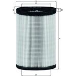 MAHLE Luftfilter LX 597 MAHLE Luftfilter LX 597