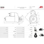 S0536 AS-PL Anlasser (Starter) S0536