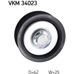 SKF Keilrippenriemen-Umlenkrolle VKM 34023 SKF Keilrippenriemen-Umlenkrolle VKM 34023