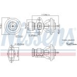 Nissens AGR-Ventil 98439 Nissens AGR-Ventil 98439