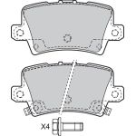 Valeo Bremsbelagsatz 598849 Valeo Bremsbelagsatz 598849