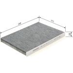 Aktivkohlefilter 1987435540 Aktivkohlefilter 1987435540
