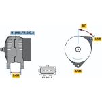 Lichtmaschine 0 986 049 181