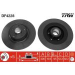 TRW Bremsscheibe DF4228 TRW Bremsscheibe DF4228