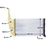 MAHLE Kühler, Motorkühlung CR 346 000S MAHLE Kühler, Motorkühlung CR 346 000S