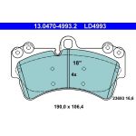 Bremsbelagsatz Audi P. Q7 3.0-3.6 Quattro 06-15 Keramik 13.0470-4993.2 Bremsbelagsatz Audi P. Q7 3.0-3.6 Quattro 06-15 Keramik 13.0470-4993.2