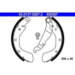 Bremsbackensatz 03.0137-0267.2 Bremsbackensatz 03.0137-0267.2