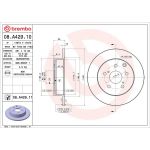 82 482 041 Bremsscheibe HA 08.A429.10 82 482 041 Bremsscheibe HA 08.A429.10