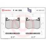 BREMBO Bremsklötze VA P 44 030 BREMBO Bremsklötze VA P 44 030