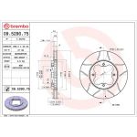 Brembo Bremsscheibe 09.5290.75 Brembo Bremsscheibe 09.5290.75
