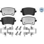 MEYLE Bremsbelagsatz VW A4/A5 07- /Q5 08- Ohne Sensor 025 246 0617-1/PD MEYLE Bremsbelagsatz VW A4/A5 07- /Q5 08- Ohne Sensor 025 246 0617-1/PD