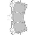 Valeo Bremsbelagsatz 302043 Valeo Bremsbelagsatz 302043