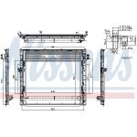 Nissens Klimakondensator PKW 940394