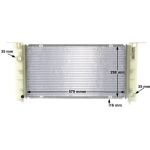 MAHLE Kühler, Motorkühlung CR 1449 000S MAHLE Kühler, Motorkühlung CR 1449 000S