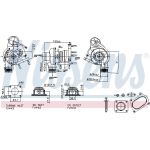 NISSENS Turbolader 93424 NISSENS Turbolader 93424