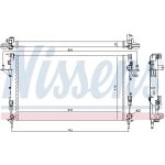 Nissens Wasserkühler PKW 63816 Nissens Wasserkühler PKW 63816