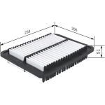 Luftfilter F 026 400 353 Luftfilter F 026 400 353