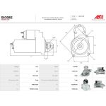 S6308S AS-PL Anlasser (Starter) S6308S