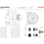 A6267(DENSO) AS-PL Lichtmaschine (Generator) A6267(DENSO)