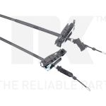 Seilzug, Feststellbremse Ford T. Focus 98-04 Le/Pr Kpl 9025111 Seilzug, Feststellbremse Ford T. Focus 98-04 Le/Pr Kpl 9025111