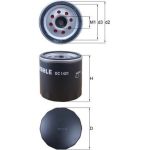 OC 1421 MAHLE Ölfilter OC 1421, Anschraubfilter, Höhe 79,5 mm – u. a. für Opel Astra K (B16), K Sports Tourer (B16), Insignia A (G09) – OE Nummer 12640445 - l OC 1421 MAHLE Ölfilter OC 1421, Anschraubfilter, Höhe 79,5 mm – u. a. für Opel Astra K (B16), K Sports Tourer (B16), Insignia A (G09) – OE Nummer 12640445 - l