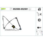 VALEO 852581 Fensterheber VALEO 852581 Fensterheber