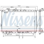 Nissens Wasserkühler PKW 67028 Nissens Wasserkühler PKW 67028
