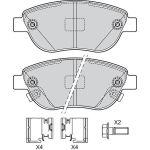 VALEO Bremsbeläge 601727