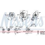 NISSENS Turbolader 93257 NISSENS Turbolader 93257