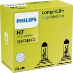 12972ELC2 PHILIPS H7 Halogenlampe LongLife 12 V 55 W PX26d, 2 Stück - 12972ELC2 - l 12972ELC2 PHILIPS H7 Halogenlampe LongLife 12 V 55 W PX26d, 2 Stück - 12972ELC2 - l