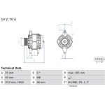 Bosch Lichtmaschine 0 986 083 780 Bosch Lichtmaschine 0 986 083 780