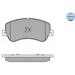MEYLE Bremsbelagsatz Mercedes-Benz X204 Glk220-350 08 252486720 MEYLE Bremsbelagsatz Mercedes-Benz X204 Glk220-350 08 252486720