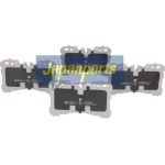 Japanparts Bremsbeläge PA-2020AF Japanparts Bremsbeläge PA-2020AF