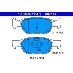 Bremsbelagsatz Fiat P. Punto 1.2/1.7D 97-05 13.0460-7114.2 Bremsbelagsatz Fiat P. Punto 1.2/1.7D 97-05 13.0460-7114.2