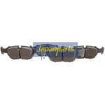 Japanparts Bremsbeläge PA-0005AF Japanparts Bremsbeläge PA-0005AF