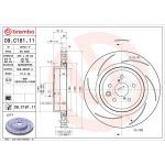 82 482 169 Bremsscheibe HA li 09.C181.11 82 482 169 Bremsscheibe HA li 09.C181.11