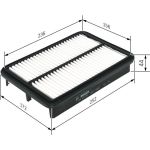 Luftfilter F 026 400 044 Luftfilter F 026 400 044