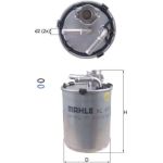 MAHLE Kraftstofffilter KL 497D MAHLE Kraftstofffilter KL 497D