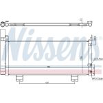 Nissens Klimakondensator PKW 940571