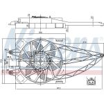 Nissens Kühlerlüfter PKW 85150 Nissens Kühlerlüfter PKW 85150