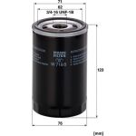 MANN-FILTER Ölfilter Industrie W 719/3 MANN-FILTER Ölfilter Industrie W 719/3