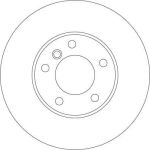 11 481 045 Bremsscheibe VA DF4248S 11 481 045 Bremsscheibe VA DF4248S