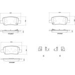 BREMBO Bremsbelagsatz, Scheibenbremse P 30 146 BREMBO Bremsbelagsatz, Scheibenbremse P 30 146