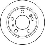 TRW Bremsscheibe DF2583 TRW Bremsscheibe DF2583